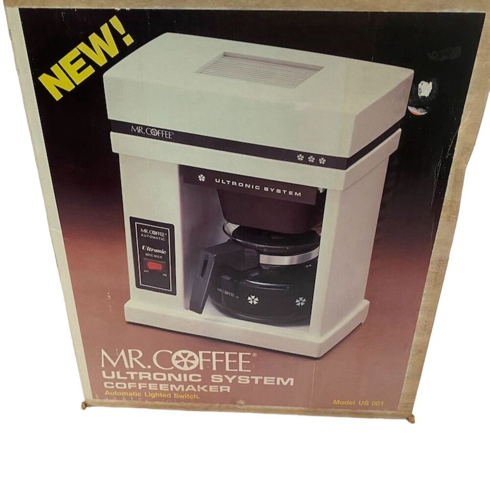 Vintage Mr. Coffee Ultronic System 10-Cup Automatic Coffeemaker with Warmer
